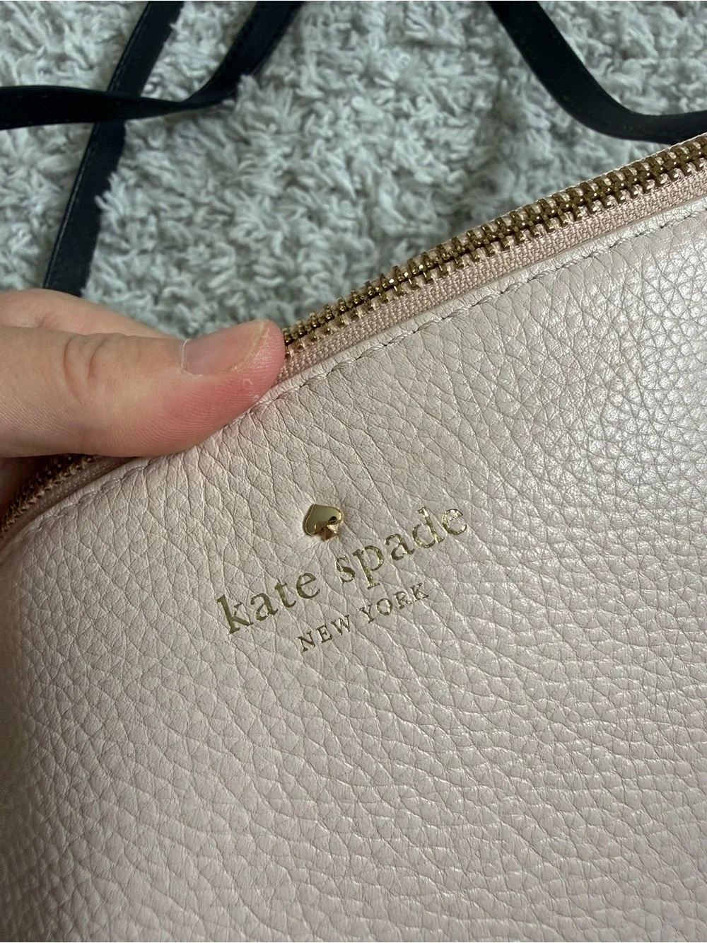 Pink Kate Spade Tote Bag Cow Leather
